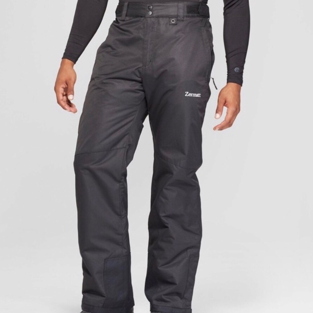 Men’s Zermatt Black large ski pants